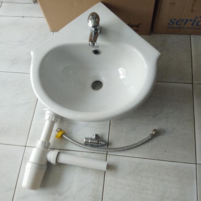 Promo PAKET WASTAFEL SUDUT AMERICAN STANDARD MURAH