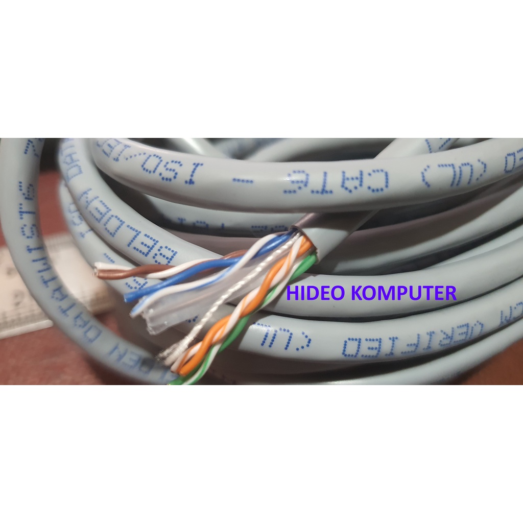 kabel lan belden cat6 USA 200 200m 200 meter original dan resmi