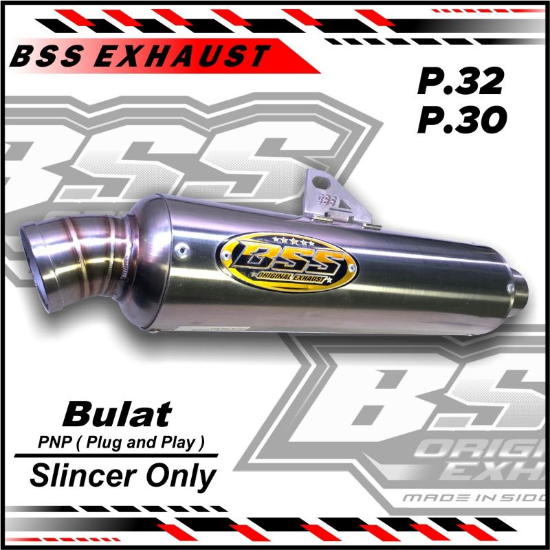 muffler type bulat import BSS_ORIGINAL free laser nama
