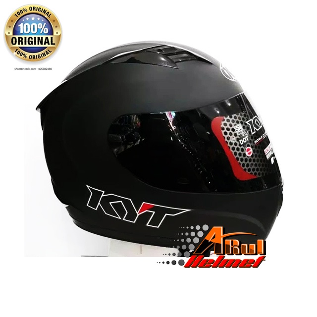 HELM KYT R10 HITAM DOFF ORIGINAL
