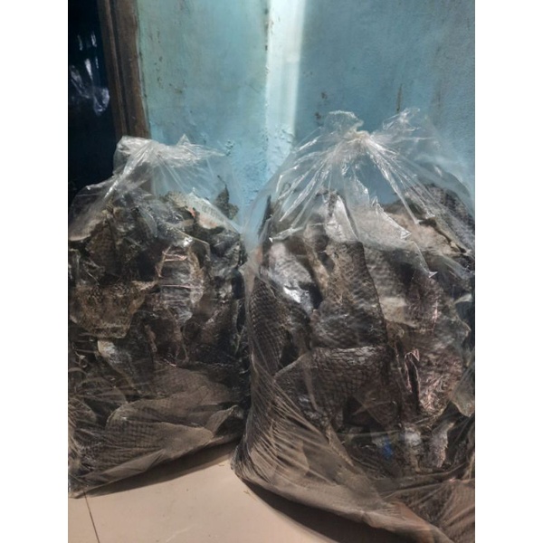 KRUPUK KULIT IKAN MENTAH
