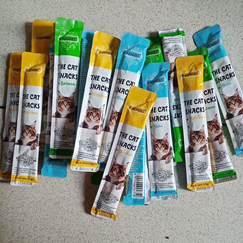 Snack Kucing Urchin Liebao Pelen Faenbei