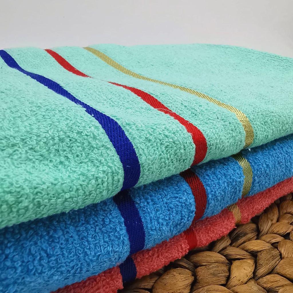 KUP - COD MURAH PAKET HANDUK KATUN DEWASA 3 PCS HALUS LEMBUT