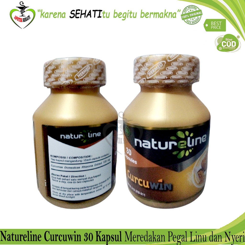 Natureline Curcuwin Suplemen Kesehatan Meningkatkan Daya Tahan Tubuh