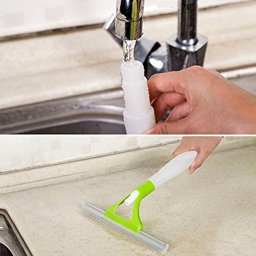 NP-Alat Pembersih Kaca Plus Spray 2 In 1 - Pembersih Kaca Plus Semprotan