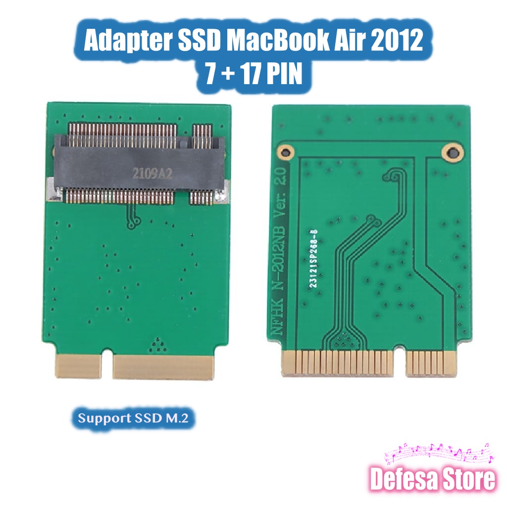 Converter Adapter SSD MacBook Air 2012 to M2 Sata B Key SSD