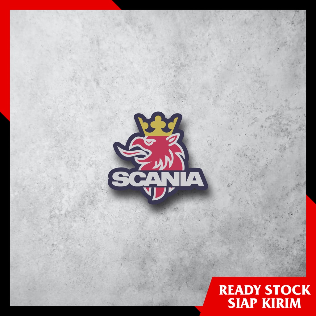 GRIFFIN SCANIA - STIKER BISMANIA