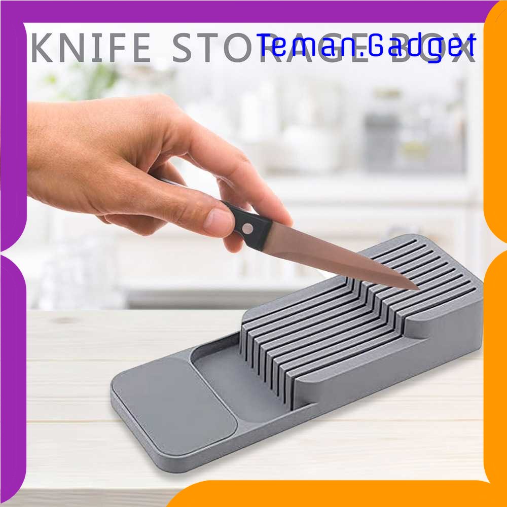 TG - DPR Hung Kai Rak Organizer Dapur Tempat Pisau Cutlery Storage Box - PP23