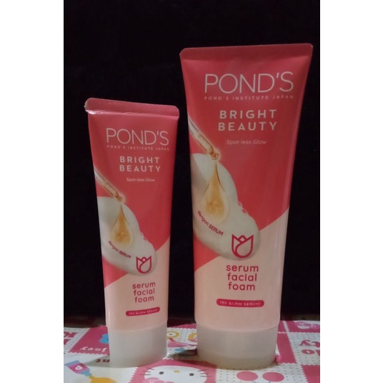 Jual PONDS BRIGHT BEAUTY SERUM FACIAL FOAM | Shopee Indonesia