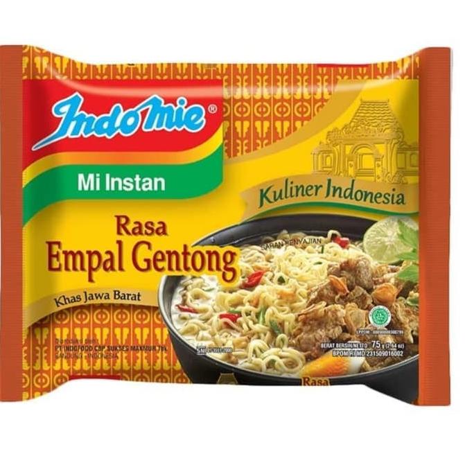 

Langsung Beliii.. Indomie KUAH Empal Gentong Mie Instant [75 gr x 5 pcs] EMPAL GENTONG JZL