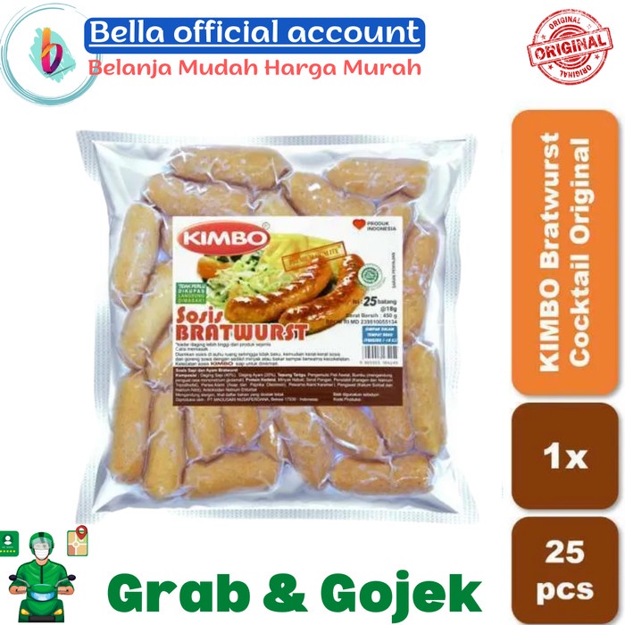

Kimbo Bratwurst Cocktail Original 25