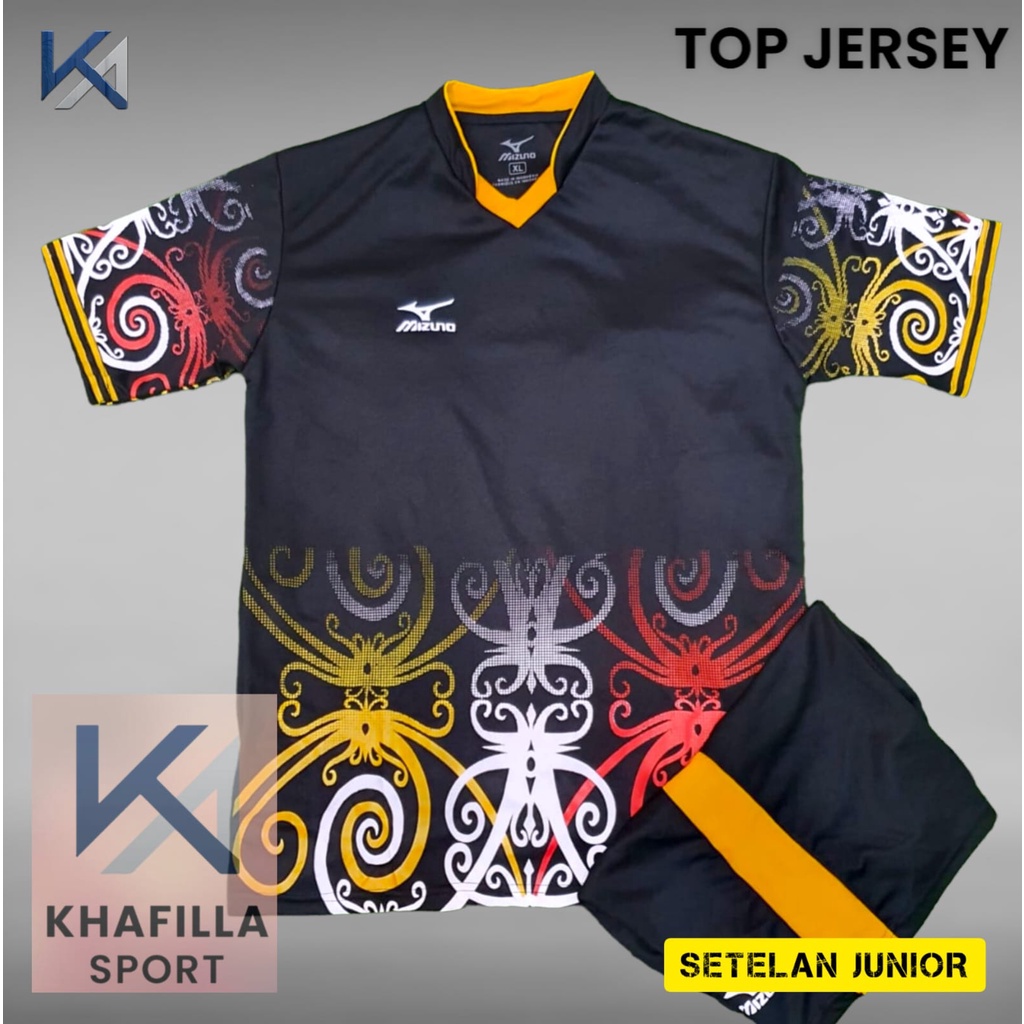 MOTIF BARU JUNIOR KAOS BOLA ANAK MOTI NARUTO UMUR 7th sampai dengan 14th plus clana