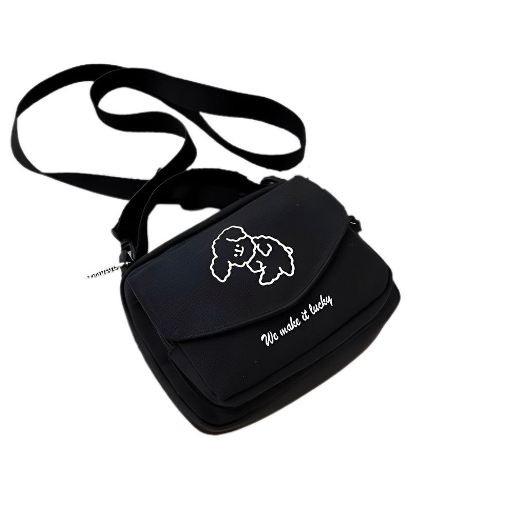 MORMON DOG - Tas Selempang Slingbang Mini Tas Slempang Wanita Kanvas Murah
