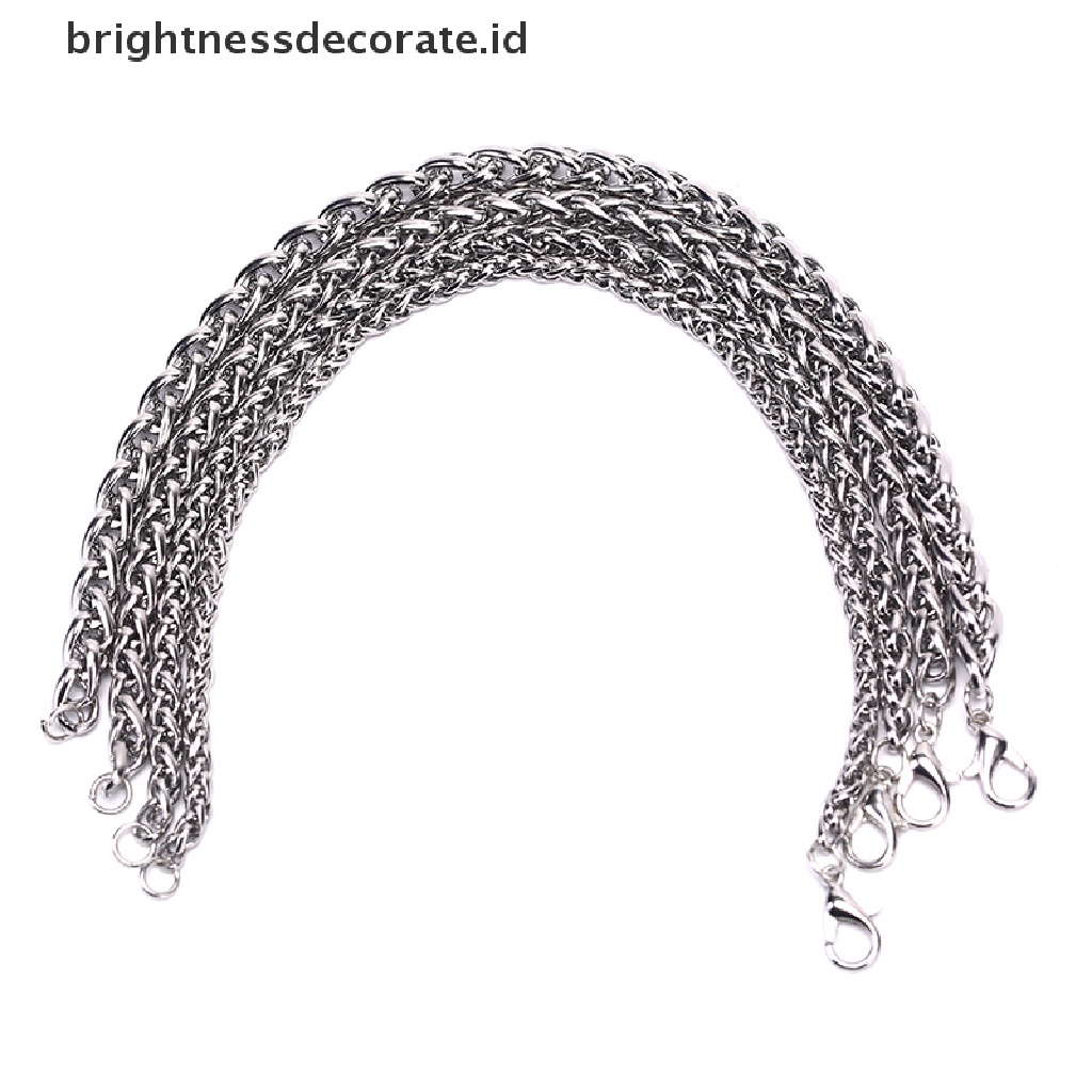 [Birth] Perak Pria Stainless Steel Rantai Link Gelang Tangan Bangle Perhiasan Punk [ID]