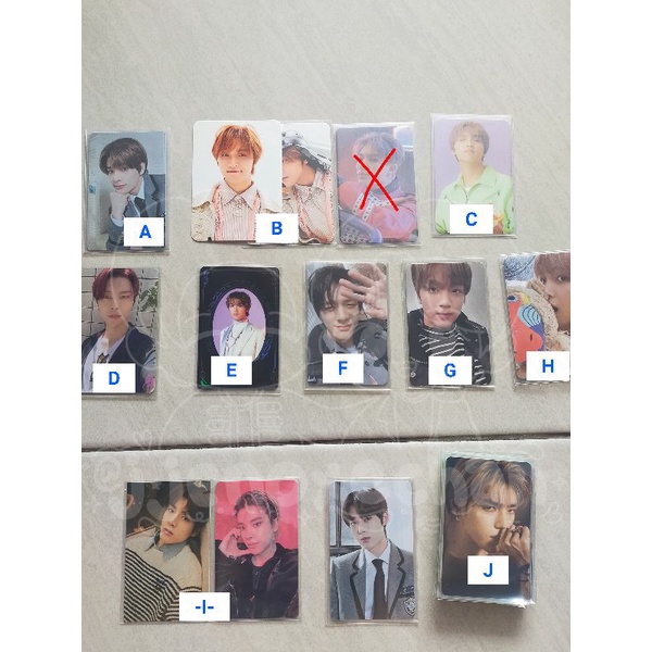 Jual wts photocard jeno haechan pc nct dream official