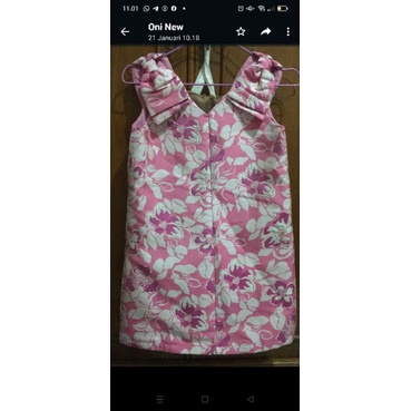 dress pita ginggersnap preloved