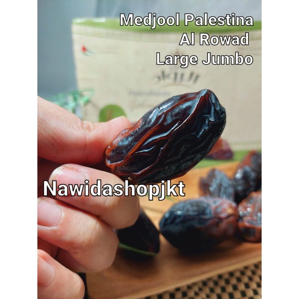 Kurma Medjool Premium Palestina 1 KG Jumbo Enak Legit Al Rowad Al Quds Super Nawidashopjkt Jakarta