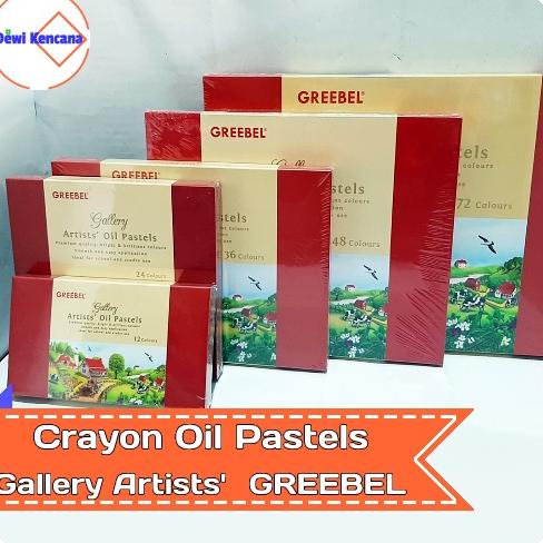 

Muraah Crayon Oil Pastels Artists 12 - Artists 24 - Artists 36 Greebel