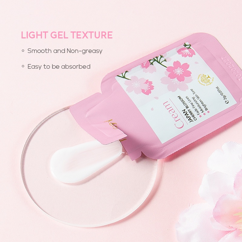 Fenyi Cherry Blossom Krim Pencerah Toner Pelembap Memperbaiki Krim Mata Memudarkan Kerutan Bintik-bintik Hitam 2g