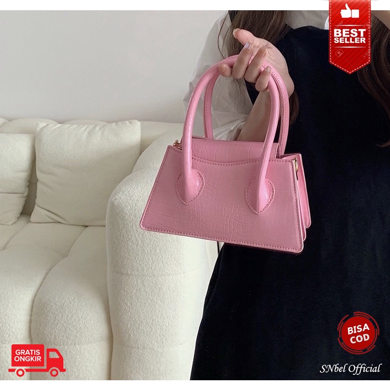 Tas selempang slempang sling bag tas jinjing kerja kantor kulit import wanita cewek original murah 8