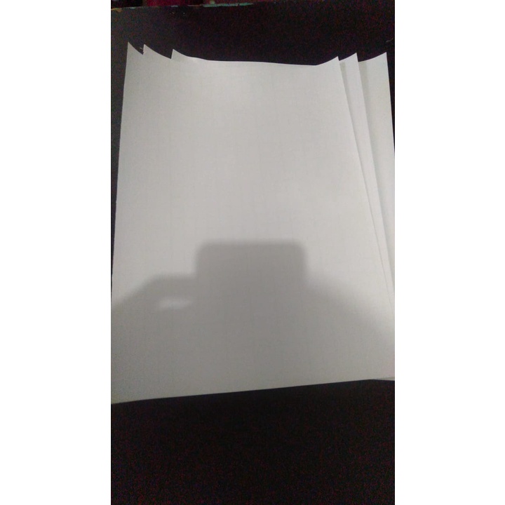 

Laminasi dingin Doff dan Glossy, bisa satuan, ukuran A4