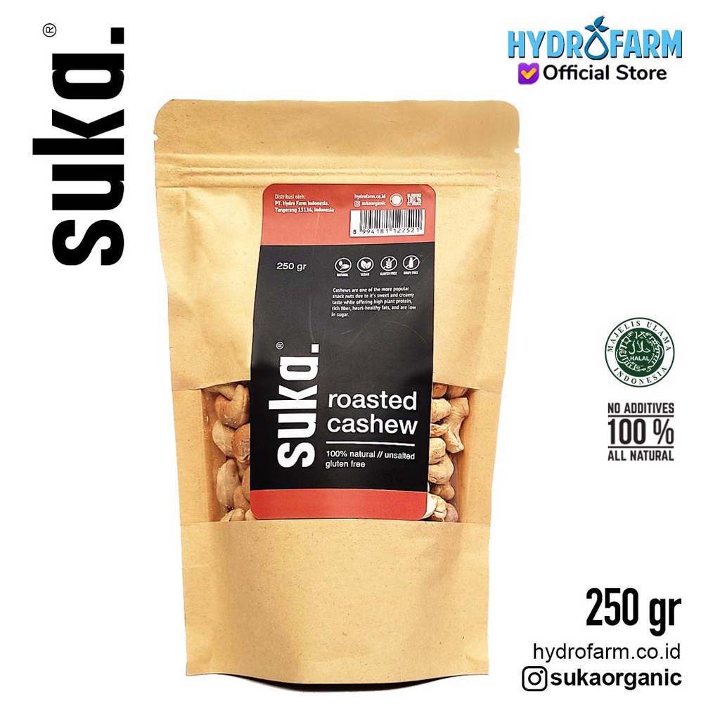 

SUKA - Roasted Cashew / Kacang Mede Panggang