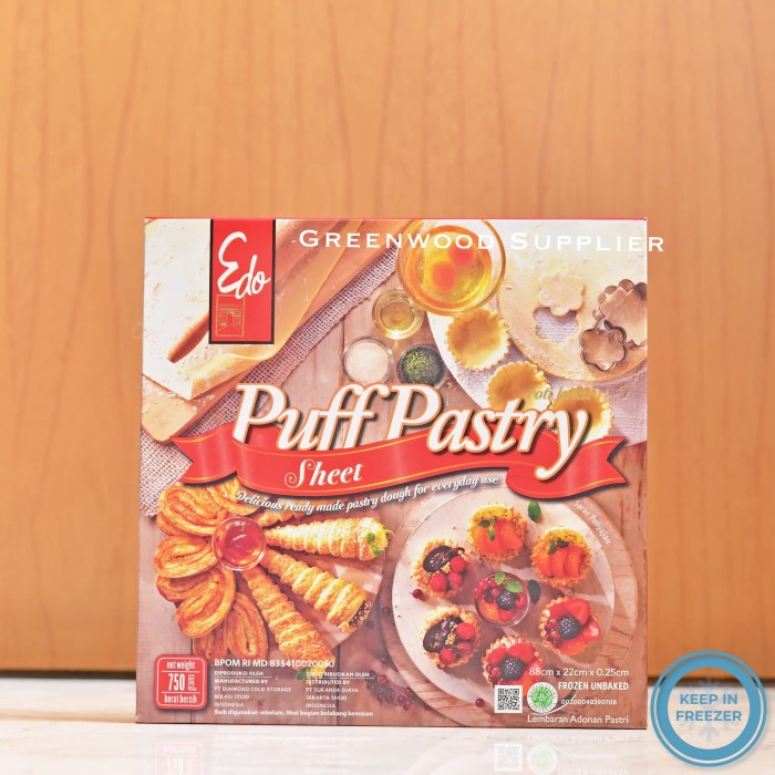 

[BISA COD] Edo Puff Pastry Sheet
