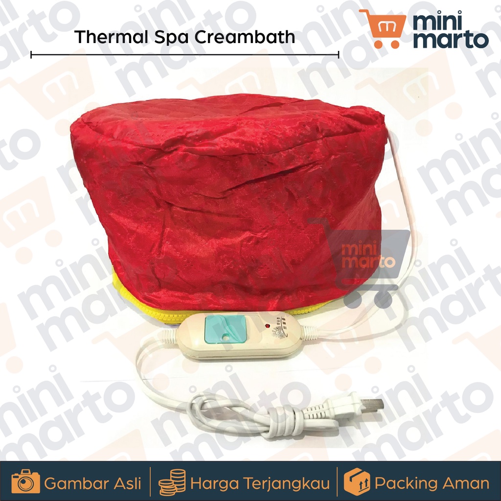 Steamer Cap Atau Topi Creambath Electric Overheat Thermal Heat Spa Hair - Minimarto