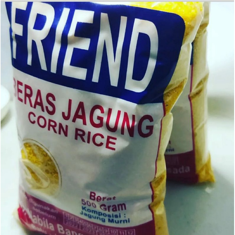

Beras jagung No DOLLAR/Sego jagung 500 gram