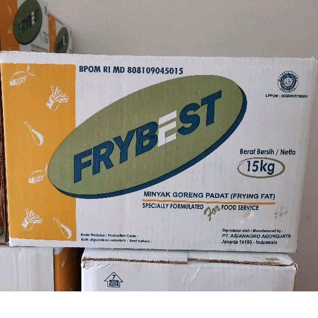 

Minyak goreng padat Frybest