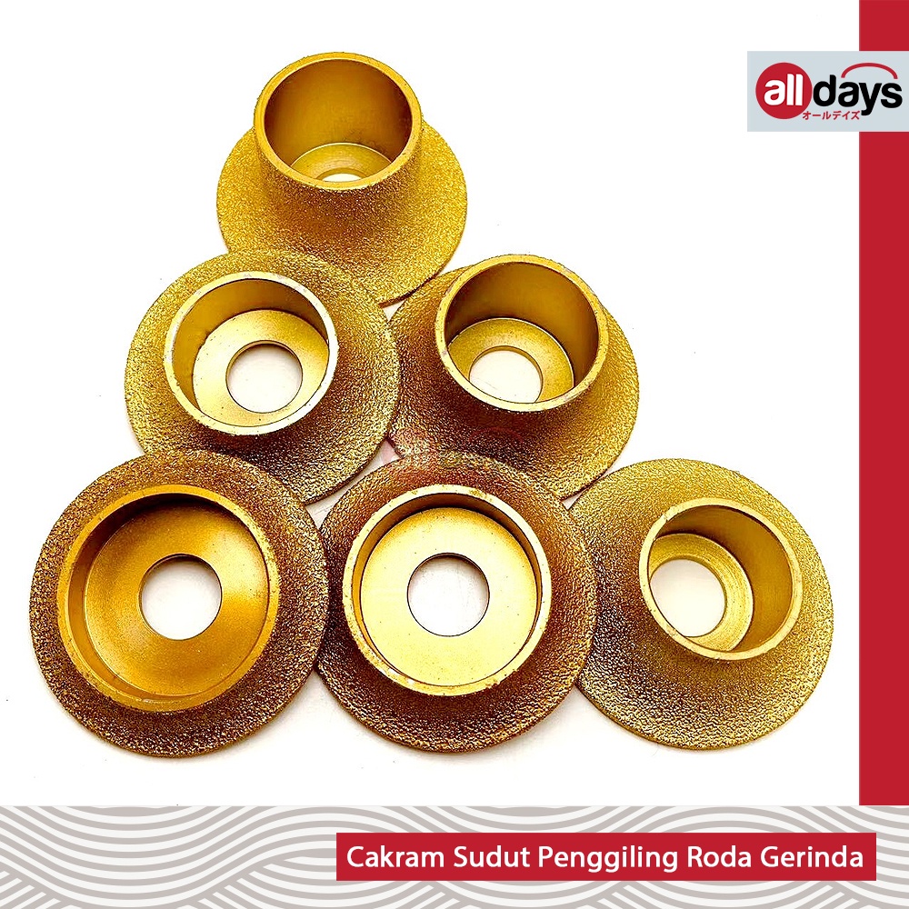 Alldays Cakram Sudut Penggiling Roda Gerinda Ketebalan 10mm sampai 35mm