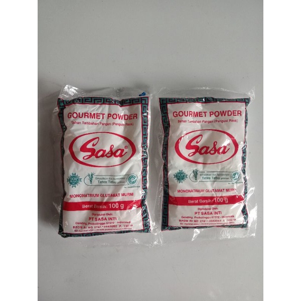 

Sasa penyedap rasa kemasan 100gr/gourmet powder