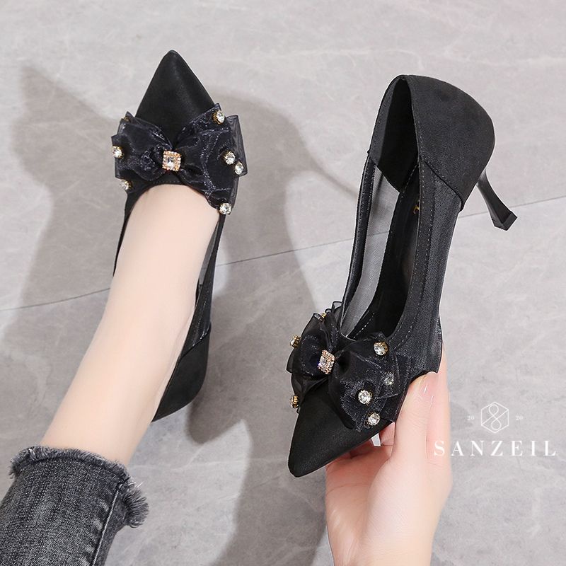 2012 Sanzeil Mia - Heels Wanita Pesta original Import