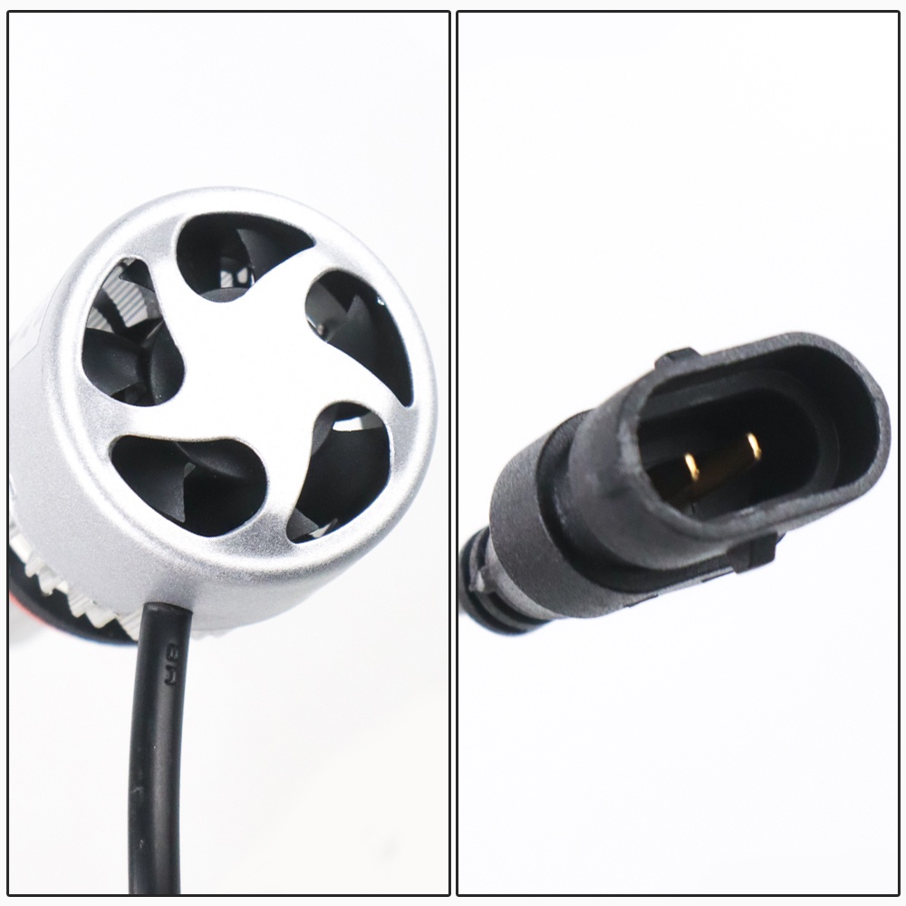 TaffLED Lampu Mobil LED COB Headlight 8000LM Chip Cool White 2 PCS - S2 - OMRSKWSV