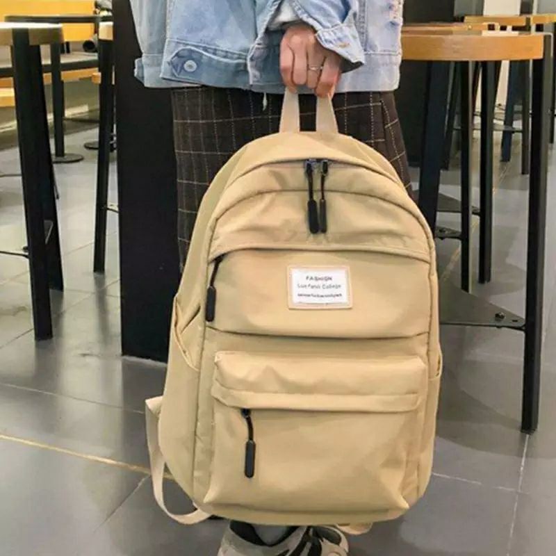 TAS RANSEL BACKPACK CREAM SEKOLAH KULIAH KERJA LAPTOP OLAHRAGA MURAH PRIA WANITA CEWEK COWOK KADO HADIAH BERKUALITAS TERJANGKAU TERMURAH BEST SELLER