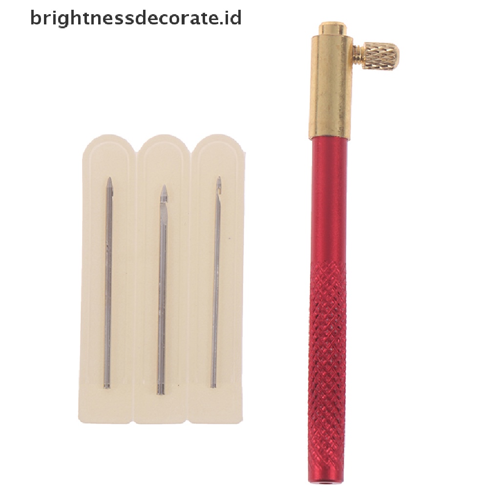 [Birth] Bordir Tambour Crochet Hooks Alat Rajut Dengan 3s French Crochet [ID]