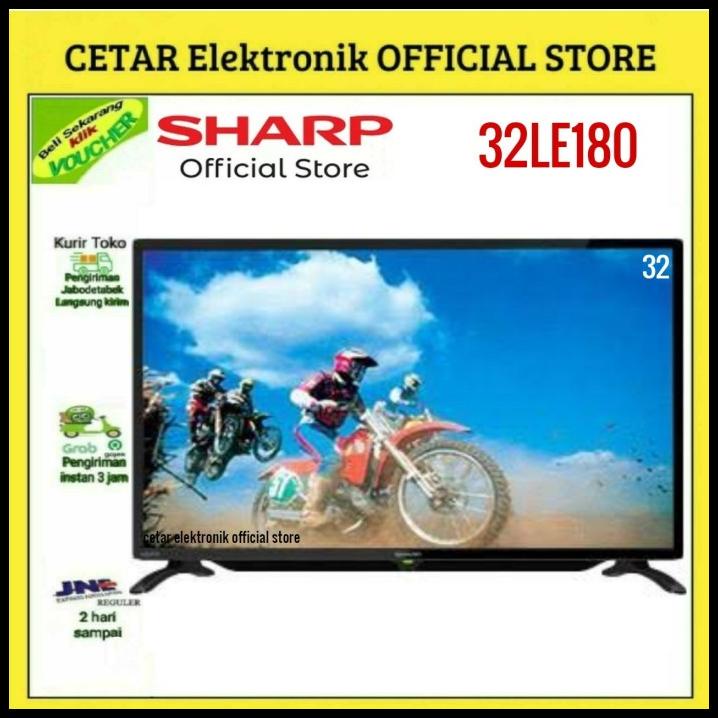 Sharp Led Tv 32 Inch 32Le180I Hdmi (Gaeansi Petir 7 Tahun)