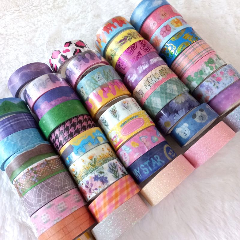 

Washi tape || masking tape satuan [new and preloved]