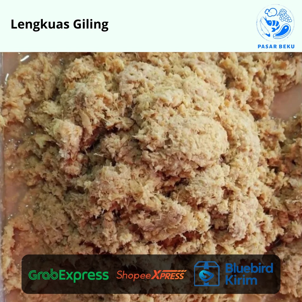 

Lengkuas Giling Halus 100gr dan 250gr Bumbu Dapur Pasar Beku Padang