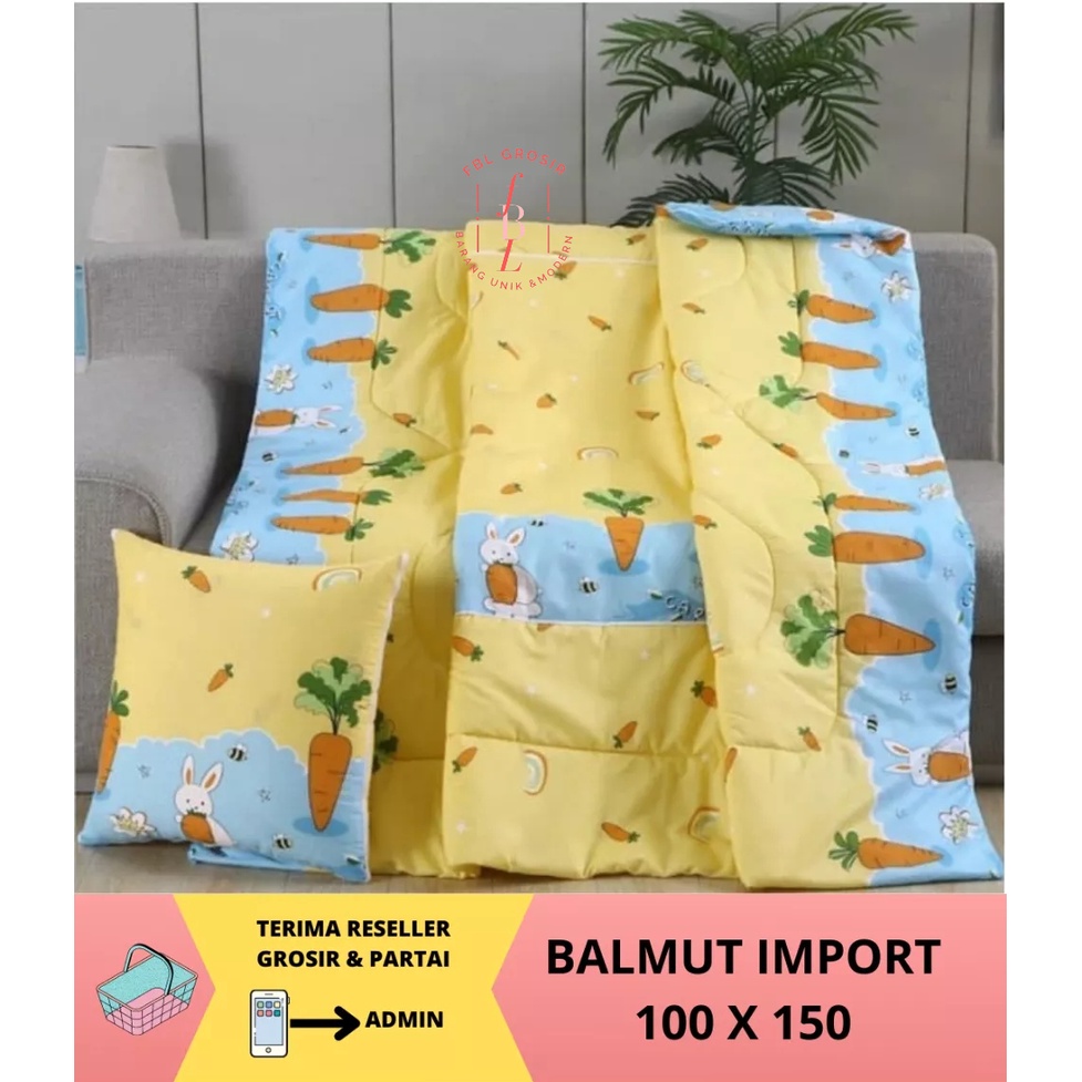 BALMUT IMPORT BANTAL SELIMUT 100x150 SELIMUT LIPAT FBL