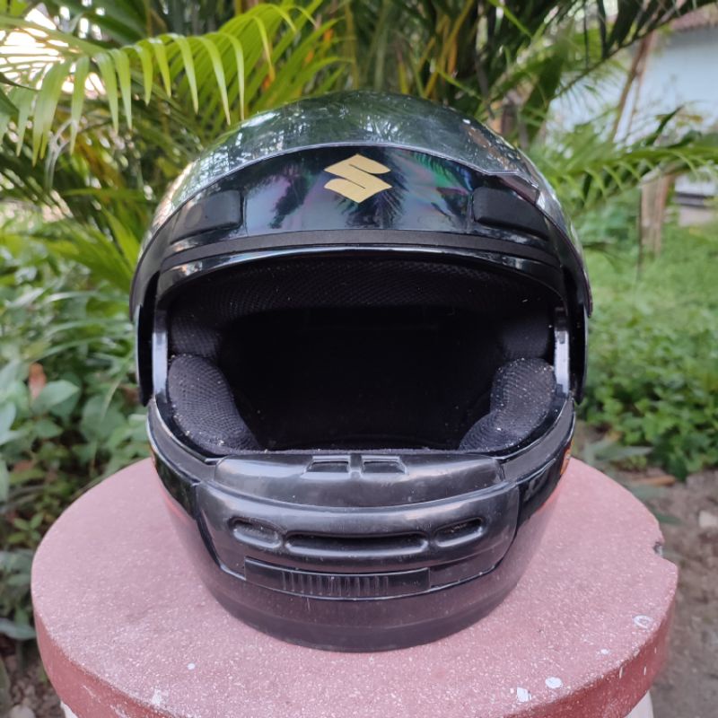 helm Fullface Suzuki night rider NRbekas original