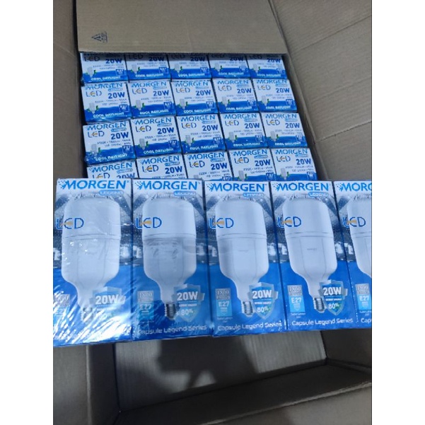 MORGEN LAMPU capsule STICK LED 20 WATT ,SNI GARANSI RESMI