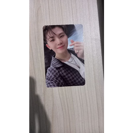 PHOTOCARD WOOZI SEVENTEEN PIONEER