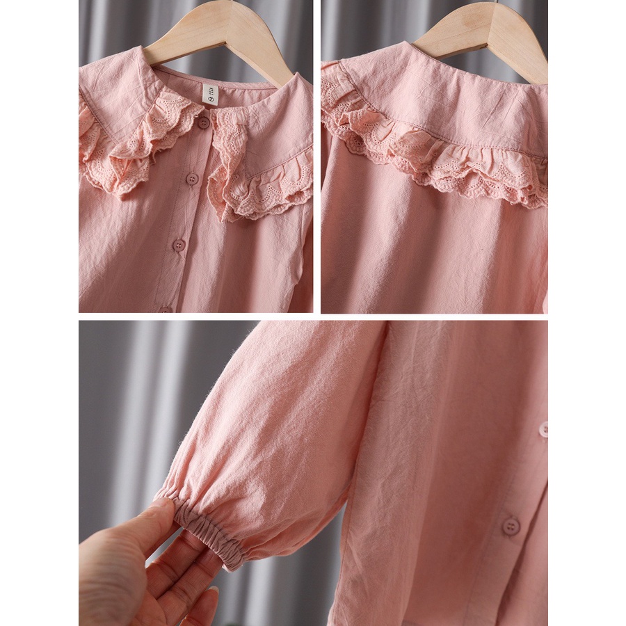 1-5 thn || ATASAN BAJU KAOS KEMEJA BAYI PAKAIAN ANAK PEREMPUAN LENGAN PANJANG catalog TXY XA