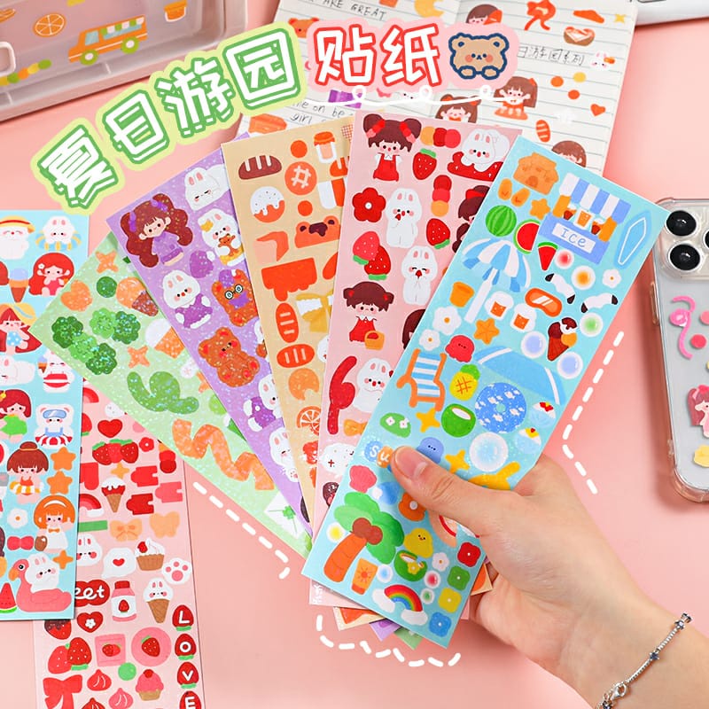 

1 Lembar Sticker Girl Korea / Stiker Murah Dekorasi Keychain Jurnal Gliter / Stiker Motif Kartun Glitter Gaya Korea Untuk Dekorasi DIY / Stiker Motif Kartun Hewan Peliharaan Untuk Dekorasi Handbook / Stiker Aesthetic DIY Journal / Stiker Dekor Jurnal