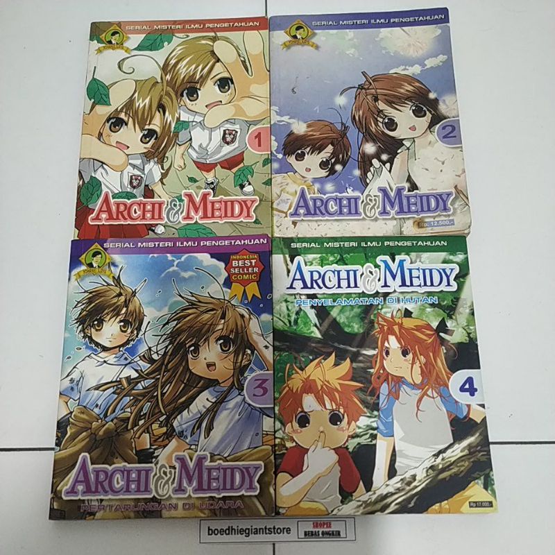 Komik Archi & Meidy 1-4 tamat, kolpri