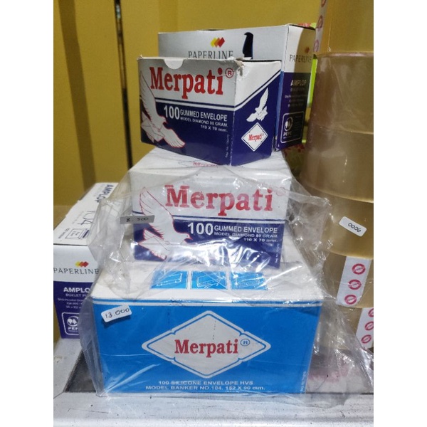 

Amplop kecil & Tanggung