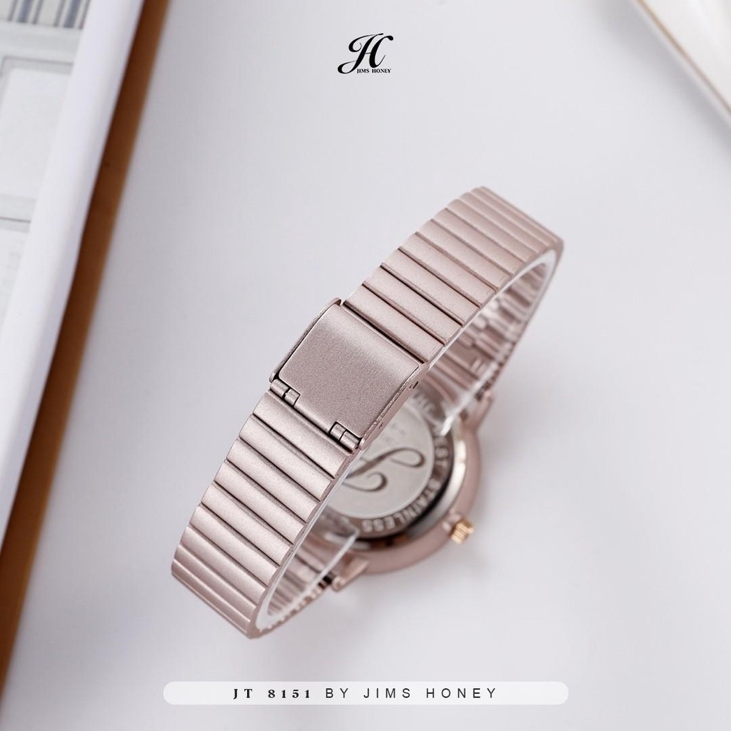 Jims Honey Jam Tangan 8151 Wanita Jimshoney Import Elegan Murah Ori Analog Quartz Fashion JH