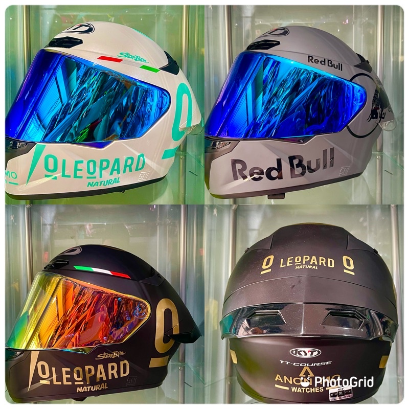 HELM KYT TT COURSE SOLID-KYT TT COURSE PAKET GANTENG