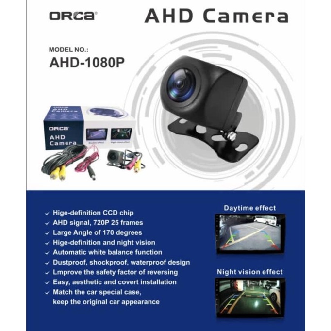 Camera Ahd Orca/ camera mundur/ parkir Orca Ahd